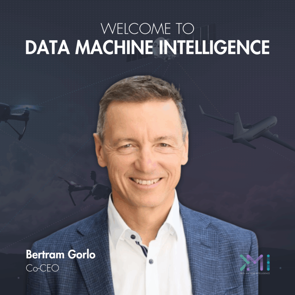 Portrait of Bertram Gorlo, new Co-CEO of Data Machine Intelligence